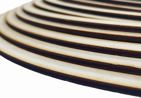 Koło drewniane do łapacza snów obręcz 16cm baza