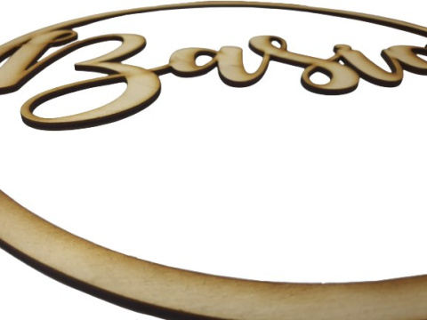 Łapacz snów z imieniem koło obręcz zawieszka 28cm 5mm