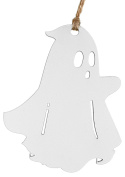 Dekoracje na Halloween Ozdoby Duchy Duszki Zawieszki 9cm Białe 12sztuk + Sznurek Gratis