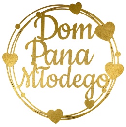 Dom Pana Młodego – Dekoracja Weselna Ślubna Złota Obręcz 40cm