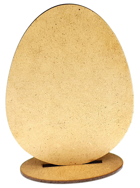 Jajko na Podstawce Decoupage 12cm HDF Dekoracja Na Wielkanoc