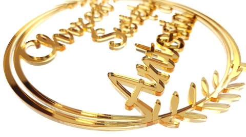 Topper na Tort Chrzest Święty z Imieniem Złoty Lustrzany Plexi Personalizowany