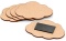 Magnes na lodówkę chmurka 8x5 cm – baza DIY z surowego HDF 3 mm, 5 szt.