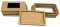 Magnes na lodówkę prostokąt z ramką 8 × 5 cm – 5 szt. – baza DIY z surowego HDF