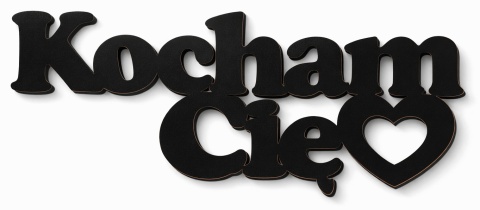 Napis Kocham Cię do bukietu – dekoracja do flowerboxa | zestaw 5 szt. Walentynki