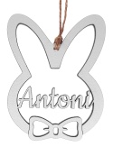 Zawieszka Wielkanocna z Imieniem – Personalizowana Dekoracja Wielkanocna