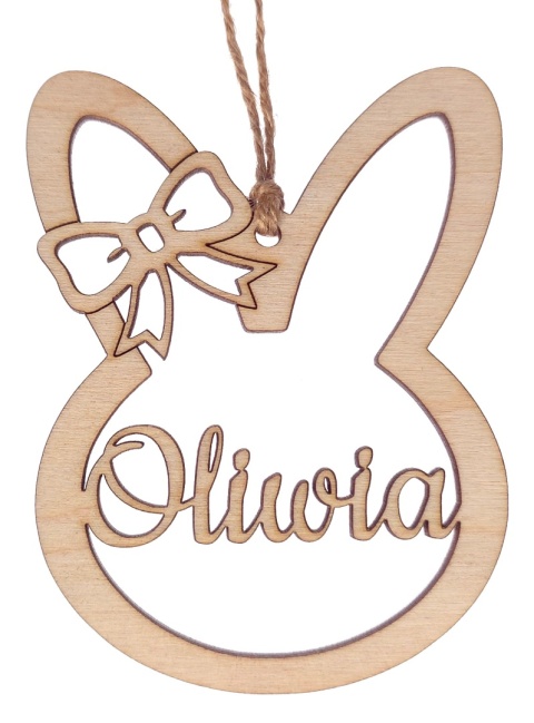 Zawieszka Wielkanocna z Imieniem – Personalizowana Dekoracja Wielkanocna