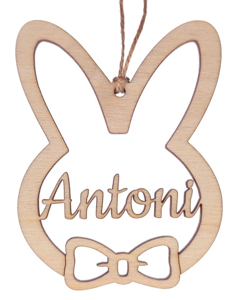 Zawieszka Wielkanocna z Imieniem – Personalizowana Dekoracja Wielkanocna