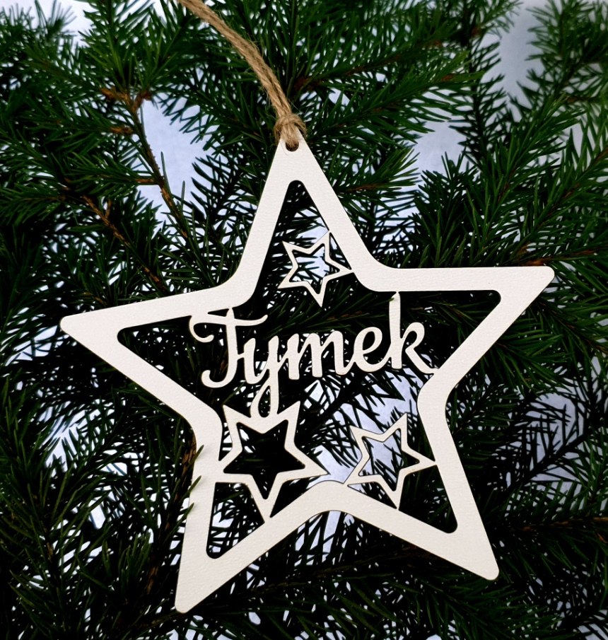 Biała Gwiazda z imieniem